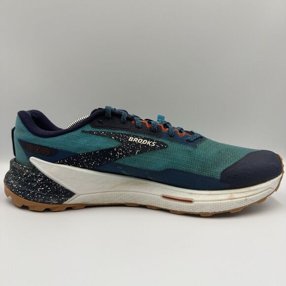 Brooks Catamount 2 Trail Blue White Running Shoes Men\'s Size 12.5 1103991D490 main image 8